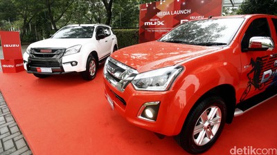 Isuzu Luncurkan MU-X dan D-Max VGS Versi Baru