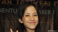 Zara Adhisty memulai kariernya sebagai member JKT48. Foto: Rina Atriana