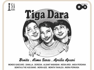 Daur Ulang Soundtrack Tiga Dara Sudah Bisa Dinikmati Secara Digital
