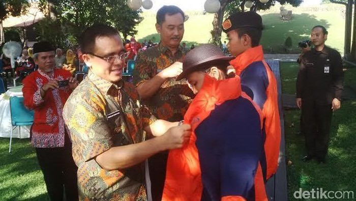 Lepas Kontingen Jamnas, Bupati Berharap Bisa Jadi Ajang Promosi Daerah