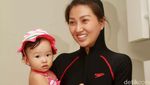 Cute! Putri Ruben Onsu dan Sarwendah Berbikini