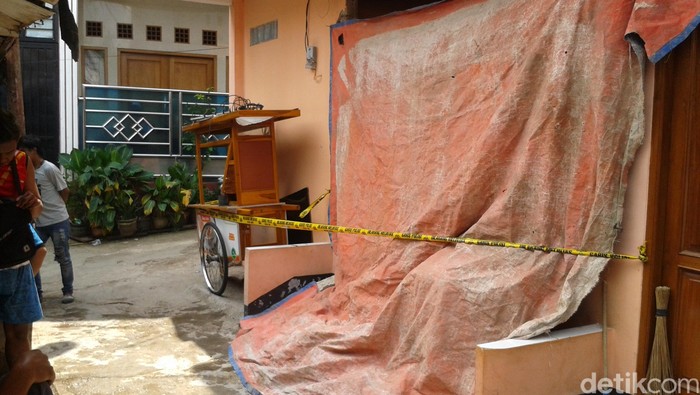 Rumah yang Terbakar Akibat Ledakan Gas di Ps Minggu Milik Pedagang Jamu