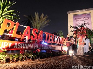 Telkomsel Bikin Taman Haji di Pondok Gede