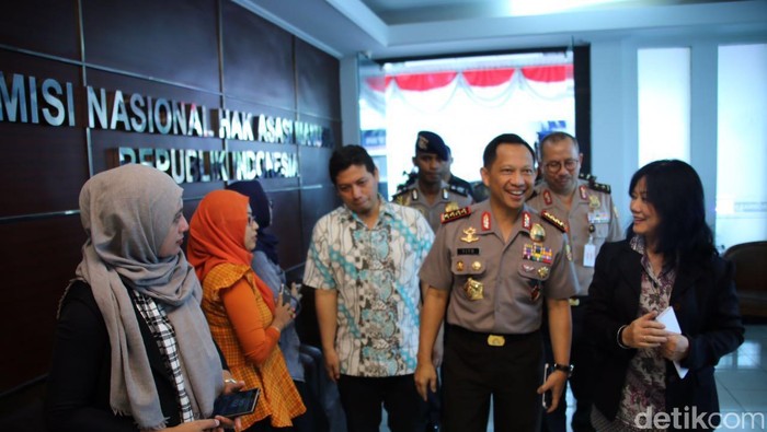 Temui Komnas HAM, Kapolri Bahas Penghapusan Diskriminasi Ras dan Etnis