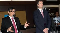 Keduanya bertemu untuk membahas masalah hukum antara Indonesia dan Australia.