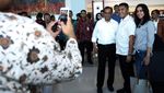 Menhub Sambut Penumpang Kedatangan Perdana di Terminal 3
