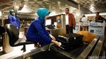 Suasana Terminal 3 Ultimate Jelang Penerbangan Perdana