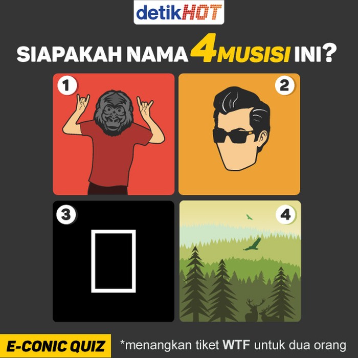 Mau Datang ke WTF Gratis? Yuk Ikut Kuis detikHOT!