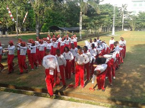 Melihat Paskibraka untuk Perayaan HUT RI di Istana Digembleng di Cibubur