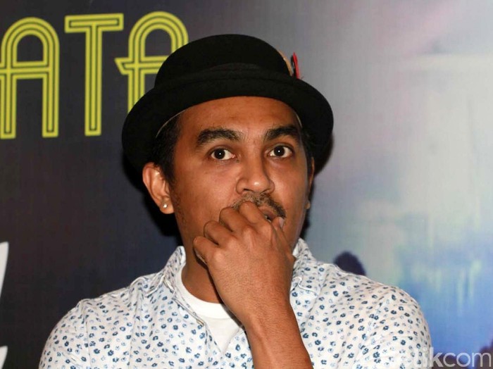 Glenn Fredly saat menghadiri press conference Tanda Mata Glenn Fredly untuk Ruth Sahanaya