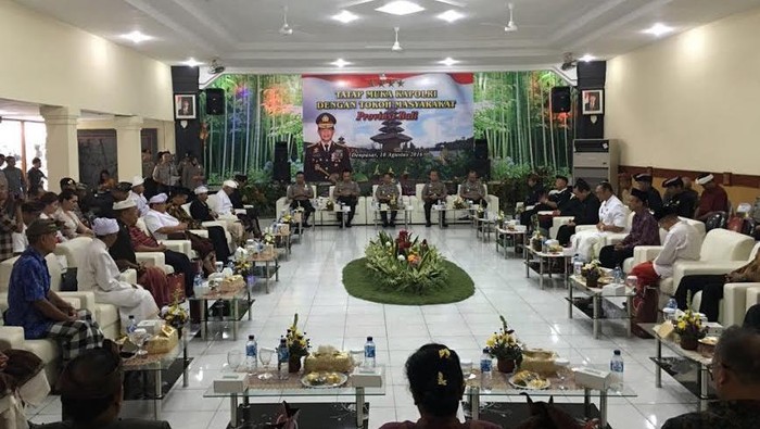 Kapolri Diskusi Terima Masukan dan Kritik dari Tokoh Agama dan Masyarakat Bali