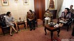 Sri Mulyani Rapat Tertutup Dengan DPD RI