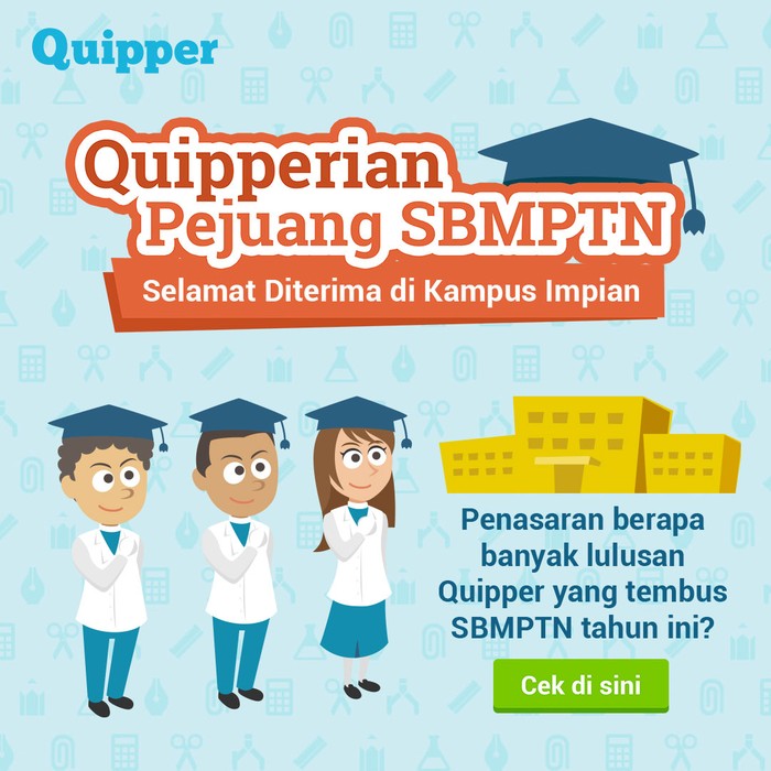 Lebih dari 50% Pengguna Quipper Video Diterima di 10 PTN Favorit