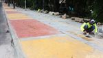 Pedestrian Jalan Ragunan Dipercantik