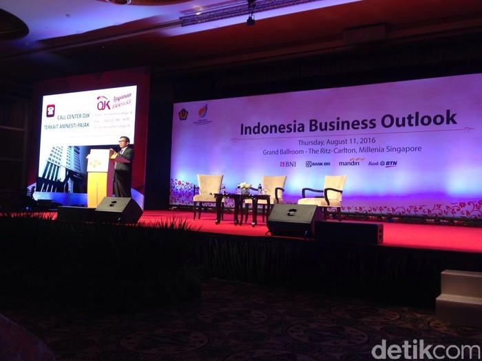 Sri Mulyani, Ketua OJK, Hingga Dirut Bank BUMN Sosialisasi Tax Amnesty di Singapura