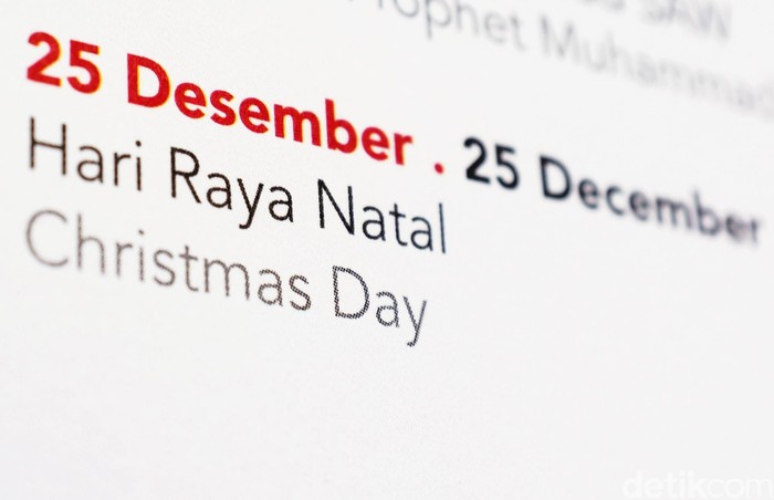 Kalender Natal dan Tahun Baru. dikhy sasra/ilustrasi/detikfoto