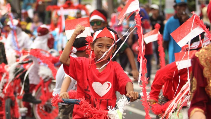Pawai sepeda hias mengawali Festival Kemerdekaan di Banyuwangi, Kamis 11  Agustus 2016