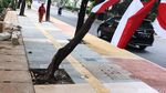 Pedestrian Jalan Ragunan Dipercantik