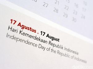 Jadwal Libur Bulan Agustus, Hari Kemerdekaan Tetap Dirayakan Hari Selasa?