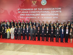 Di Kongres MK se-Asia, Jokowi: UU Harus Semakin Berkualitas!