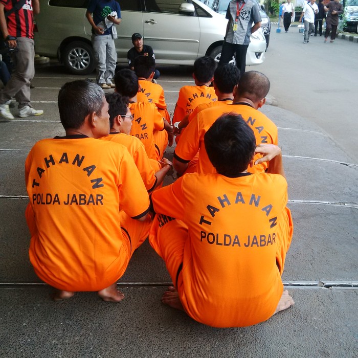 Polda Jabar Bekuk 11 Orang Sindikat Curanmor Lintas Daerah