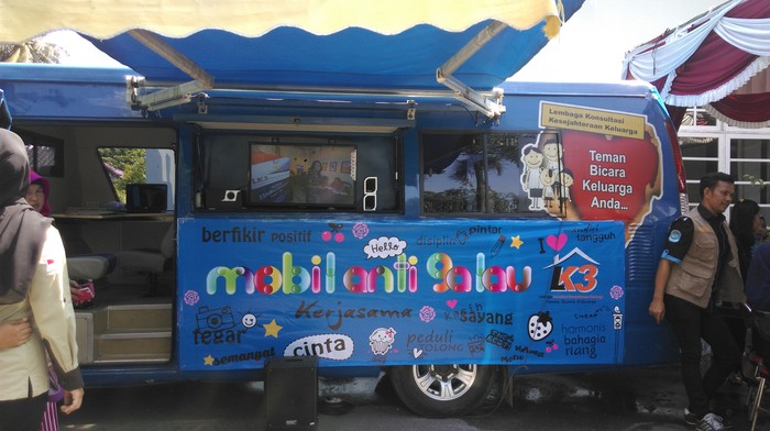 Pangkalpinang Punya Mobil Anti Galau, Siap Dengarkan Curhatan Warga