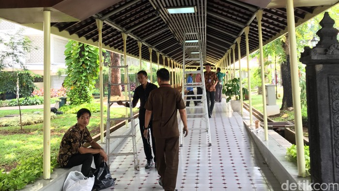 Istana Dipercantik Jelang Peringatan HUT Kemerdekaan RI ke-71