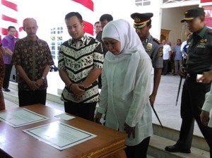 Mensos Khofifah: Pangkalpinang Layak Jadi Role Model Sukses Bedah Rumah
