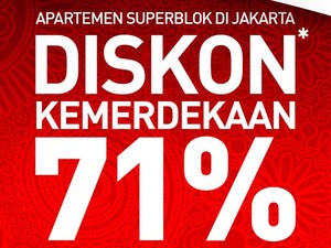 Apartemen Dekat Jl. TB Simatupang Jakarta Diskon 71%