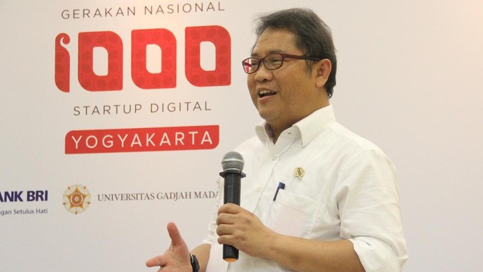 Menkominfo Rudiantara (Foto: Gerakan 1.000 Startup) Menkominfo Rudiantara (Foto: Gerakan 1.000 Startup)