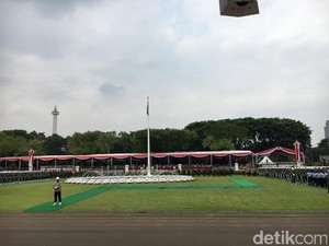 Tinjau Gladi HUT RI di Istana, Panglima TNI: Kalau Belum Bagus Kita Ulang Terus