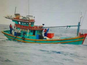 Ilegal Fishing, Kapal Vietnam Ditangkap di Perairan Anambas