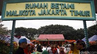 Warga Jakarta yang hadir juga bisa menikmati kuliner khas Betawi di sejumlah stand yang disediakan.