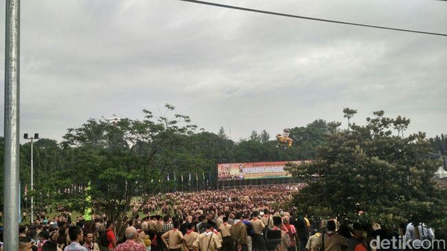 Di Pembukaan Jambore Nasional, Adhyaksa: Pramuka Konsisten 