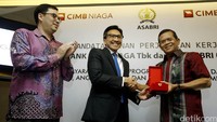 Kerjasama ini merupakan kelanjutan dari kemitraan serupa yang sudah dilakukan sejak 2012 dan tahun ini diperluas dalam hal pembayaran manfaat asuransi Prajurit TNI, Polri, ASN Kemenham/Polri melalui layanan perbankan CIMB Niaga.