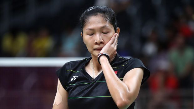 LInda Wenifanetri saat tampil di Olimpiade 2016 Rio de Janeiro