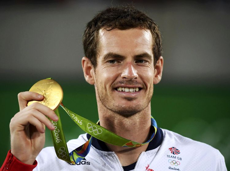 Andy Murray Raih Medali Emas