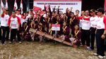 Meriahnya Lomba Terompah Panjang di Nusakambangan