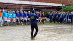 Meriahnya Lomba Terompah Panjang di Nusakambangan