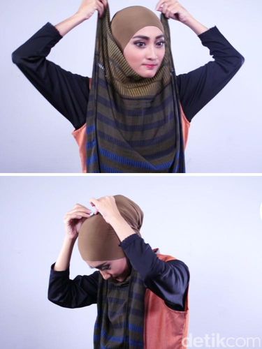 Cara Hijab Buat Acara Wisuda Gambar 40 Tutorial Hijab Pashmina Satin