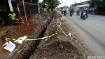 Material Galian Pipa Gas Persempit Jalan