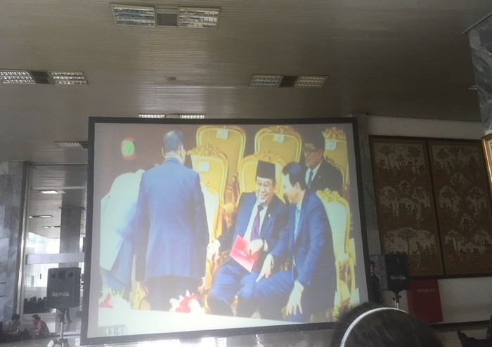 Melihat Kemesraan Ahok dan Ketua BPK di Gedung Nusantara DPR