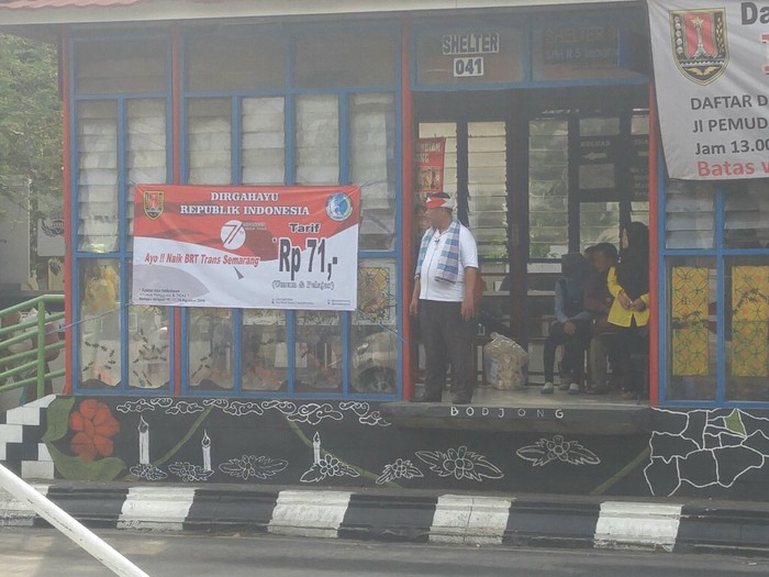 HUT RI, Tiket Bus Trans Semarang cuma Rp 71