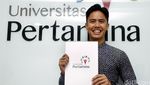 Pebalap Ali Adrian Jadi Duta Universitas Pertamina