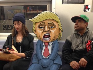 Inspirasi Seni Doodle dari Kereta Komuter