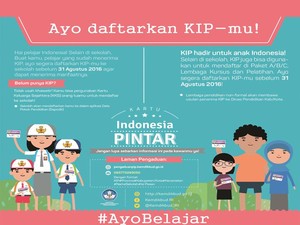 Daftarkan KIP-mu Dan Segera Terima Manfaatnya