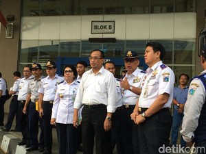Menhub Cek Lokasi Groundbreaking Jalur Ganda KA Bogor-Sukabumi