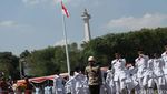 Jokowi Pimpin Upacara Hari Kemerdekaan di Istana Negara