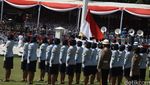 Jokowi Pimpin Upacara Hari Kemerdekaan di Istana Negara