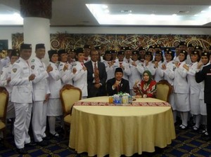 Menpora Kini Fokus Persiapan Seragam Paskibraka Gloria